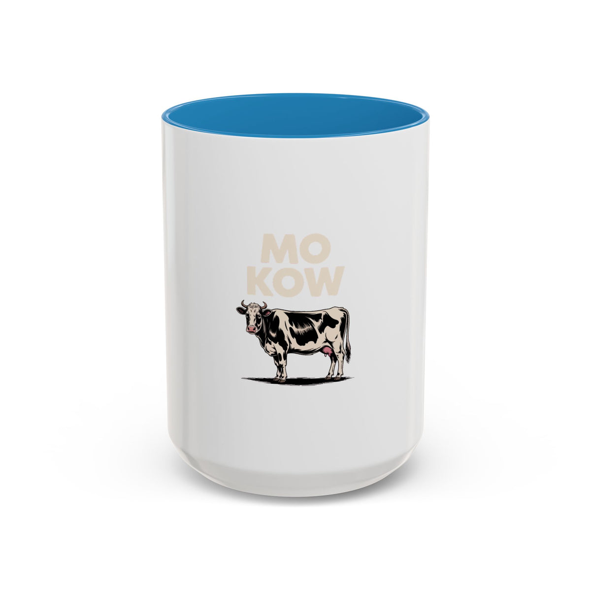 Funny Cow Mug, Mo Kow Absurd Meme Mug, Deadpan Farm Animal Coffee Cup, Weird Cow Lover Gift, Funny Sarcastic Mug
