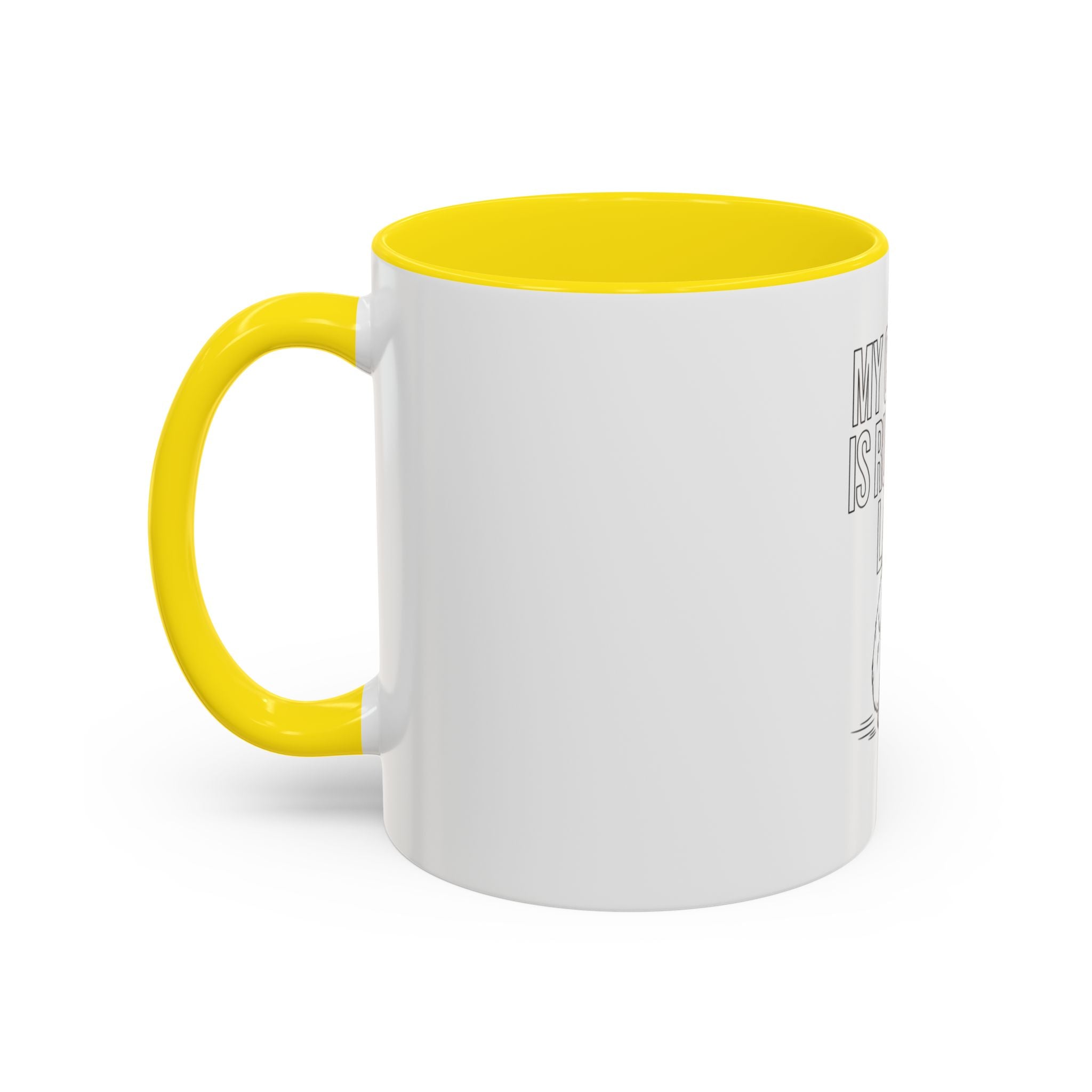 Coffee Mug — "My Cardio Is Running Late" Lazy Sloth Funny Gift
