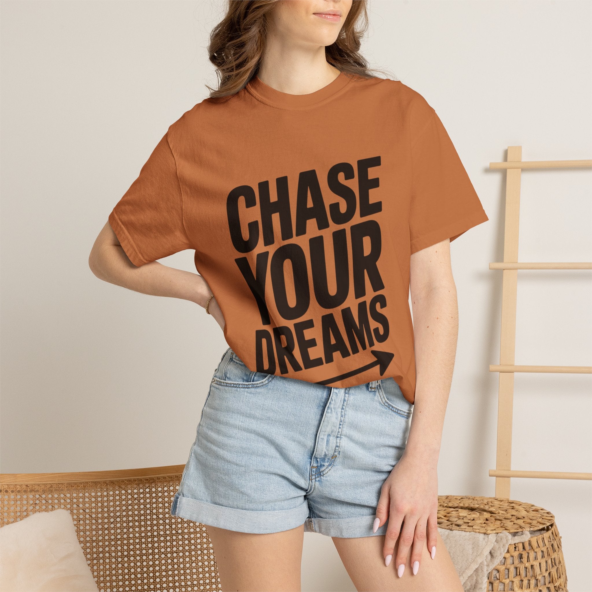 Chase Your Dreams Typography T-Shirt