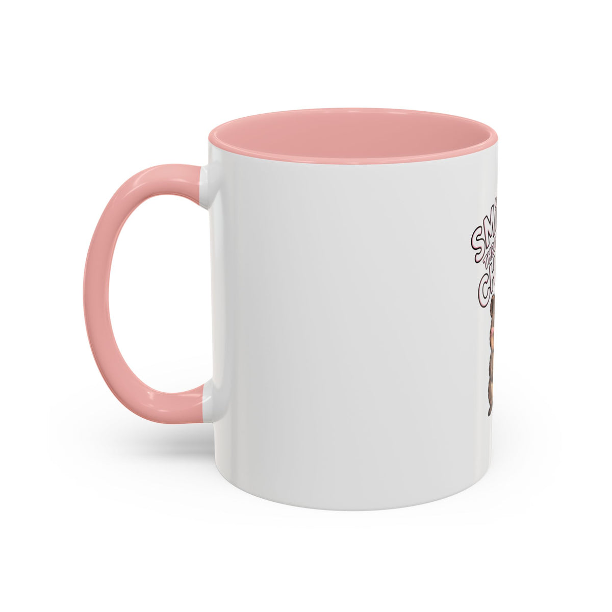 Smiling Through The Chaos Quokka Mug, Funny Cute Quokka Coffee Cup, Positive Vibes Mug, Chaotic Mom Life Gift, Cute Animal Lover Mug