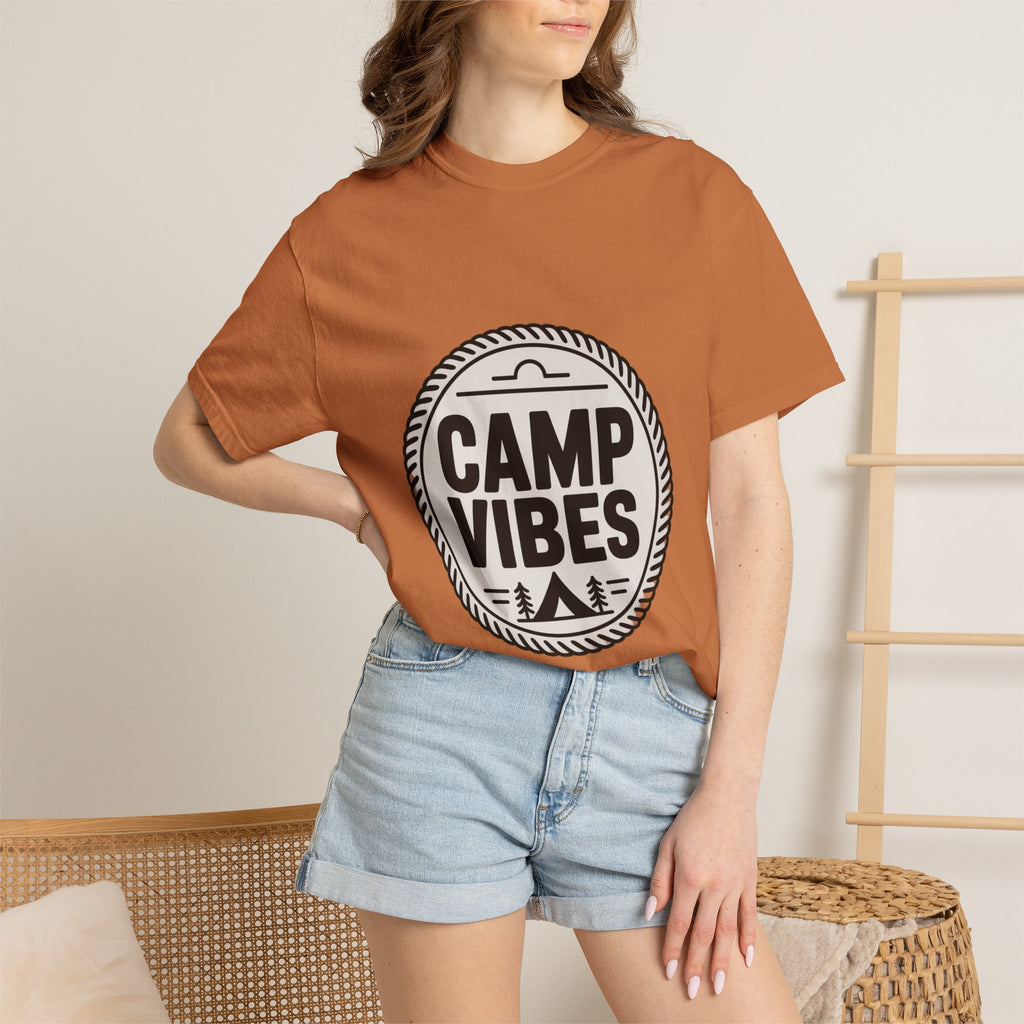 Coin Badge Camp Vibes T-Shirt