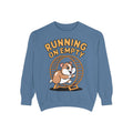 Running On Empty Hamster Sweatshirt, Funny Tired Hamster Crewneck, Cute Exhausted Wheel Shirt, Burnout Gift for Tired Mom Dad