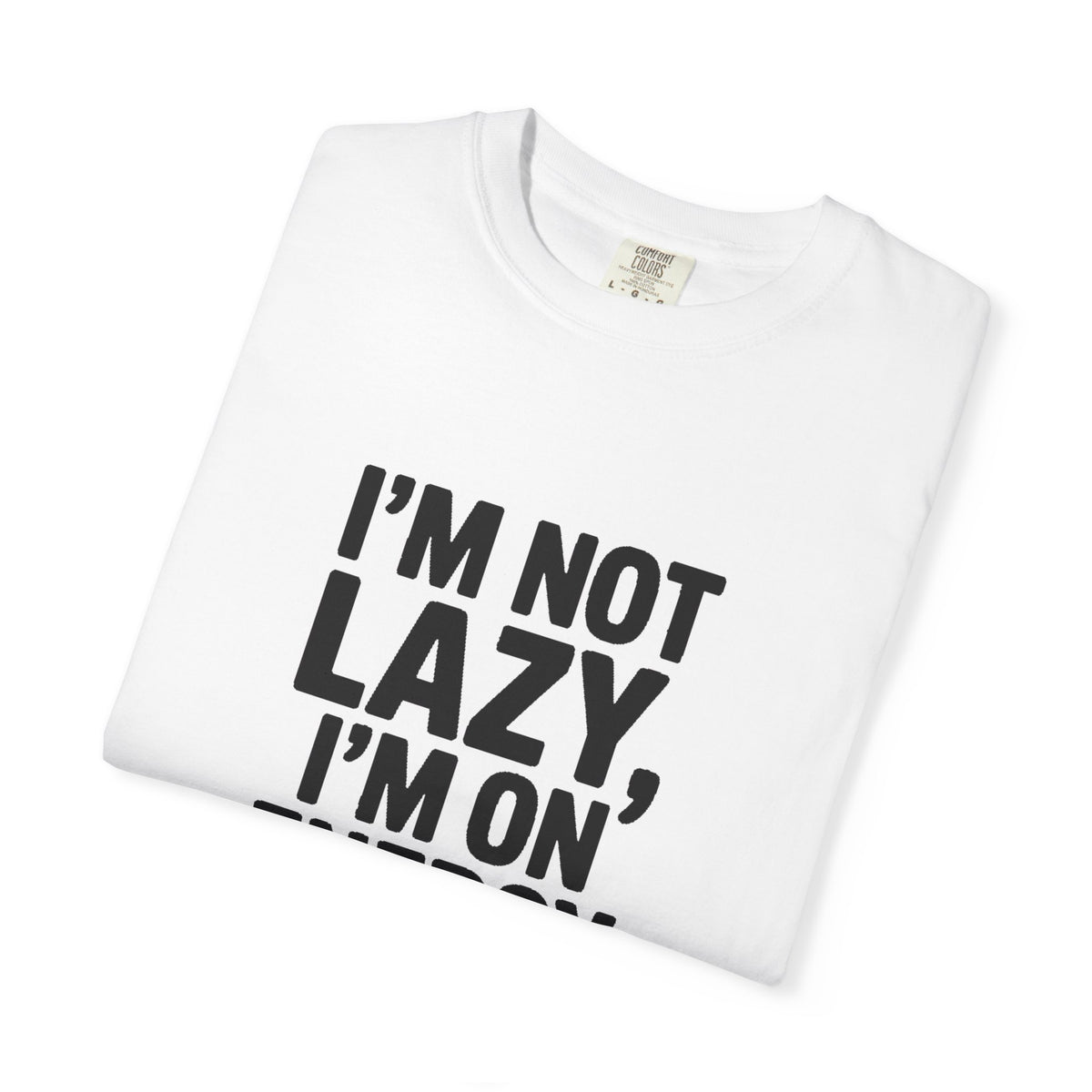 I'm Not Lazy I'm On Energy Saving Mode Shirt, Funny Sarcastic T-Shirt, Lazy Day Tee, Funny Gift for Him Her