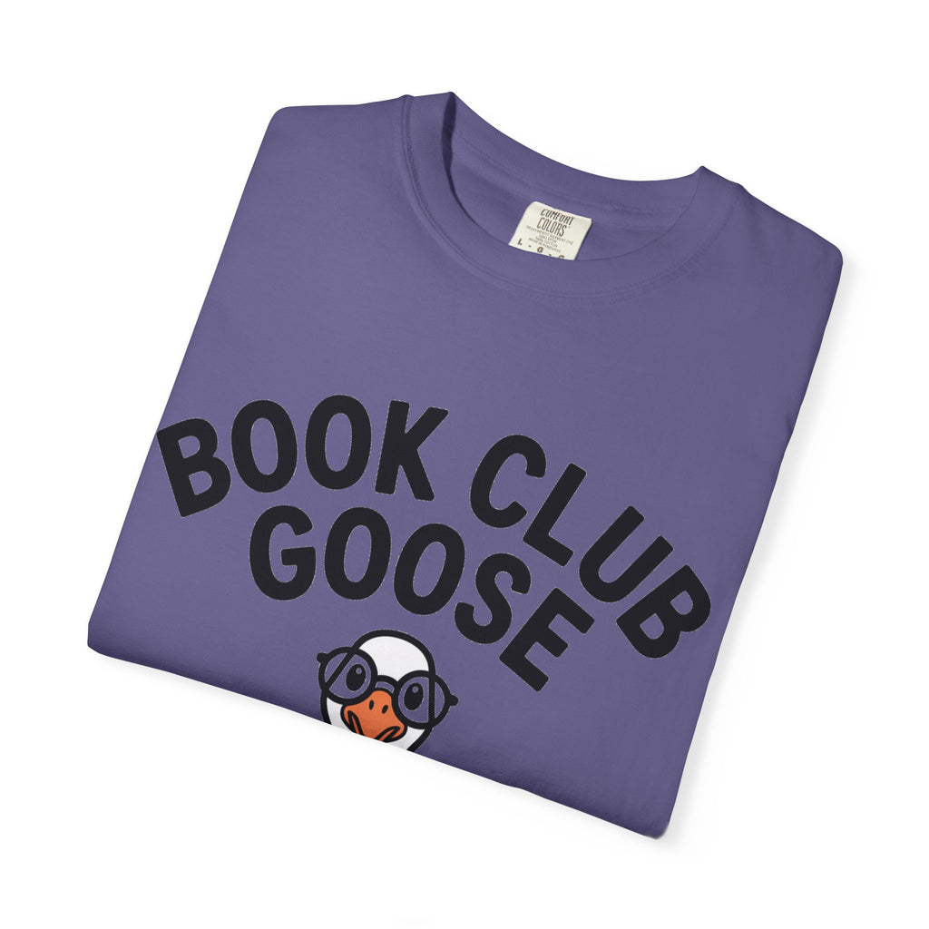 Book Club Goose Shirt, Funny Reading Goose T-Shirt, Bookworm Gift, Cute Bookish Bird Tee, Librarian Gift Shirt