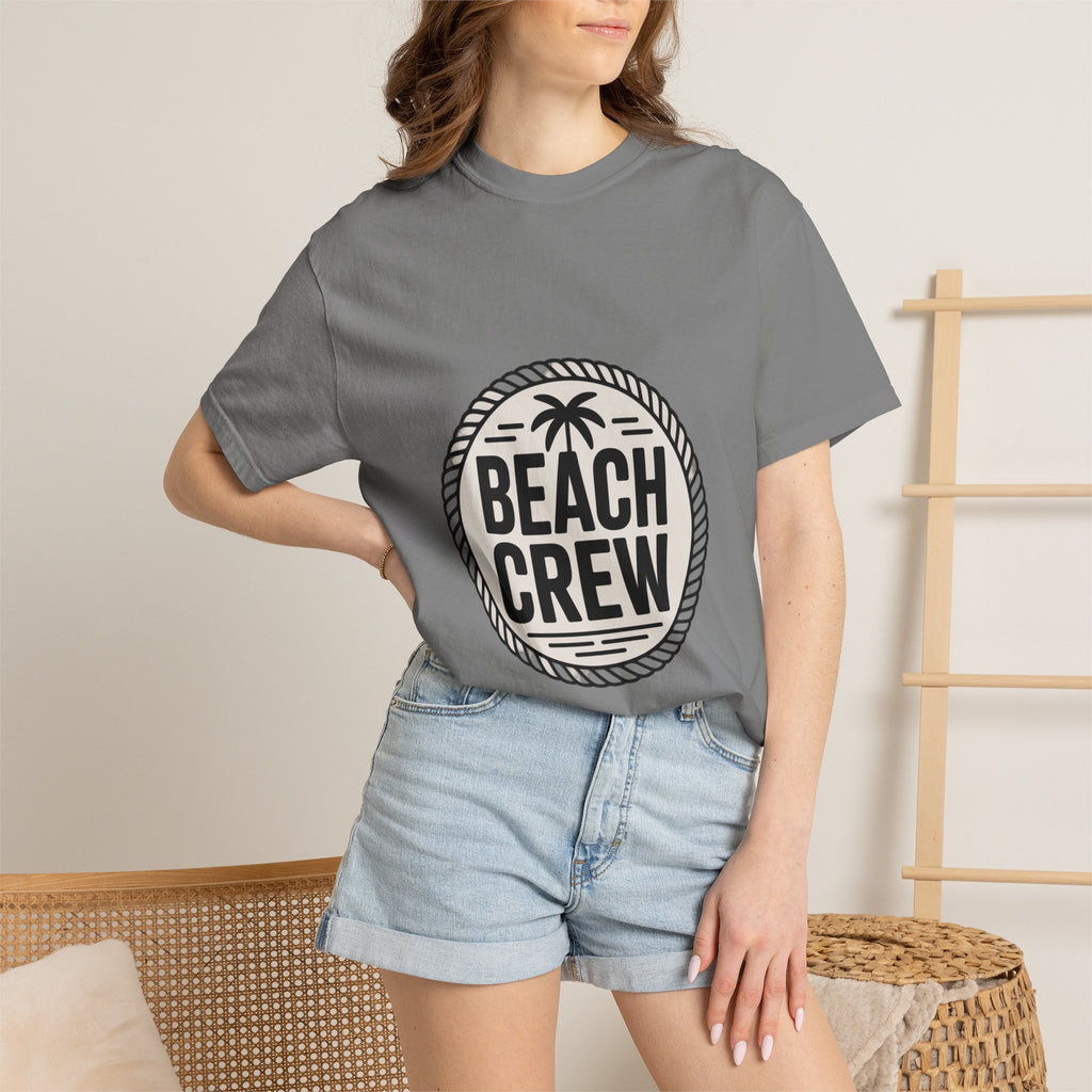 Coin Badge Beach Crew T-Shirt