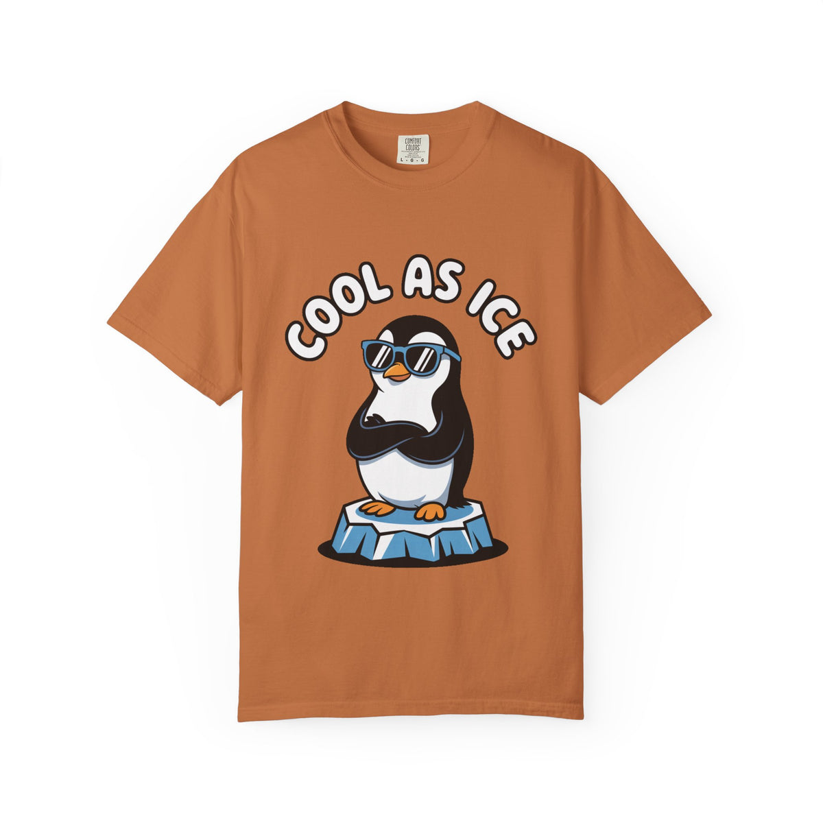 Cool As Ice Penguin Shirt, Funny Sunglasses Penguin T-Shirt, Cute Winter Animal Tee, Ice Block Bird Lover Gift