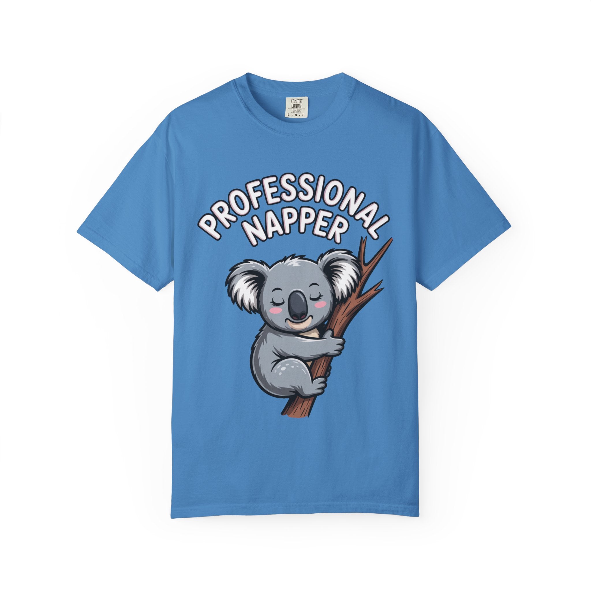Professional Napper Koala Shirt, Funny Koala T-Shirt, Cute Sleepy Animal Tee, Nap Lover Gift, Cozy Koala Graphic Tee