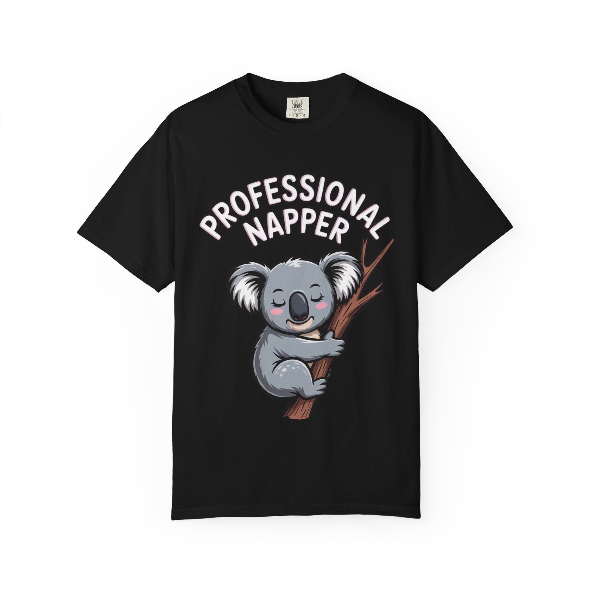 Professional Napper Koala Shirt, Funny Koala T-Shirt, Cute Sleepy Animal Tee, Nap Lover Gift, Cozy Koala Graphic Tee