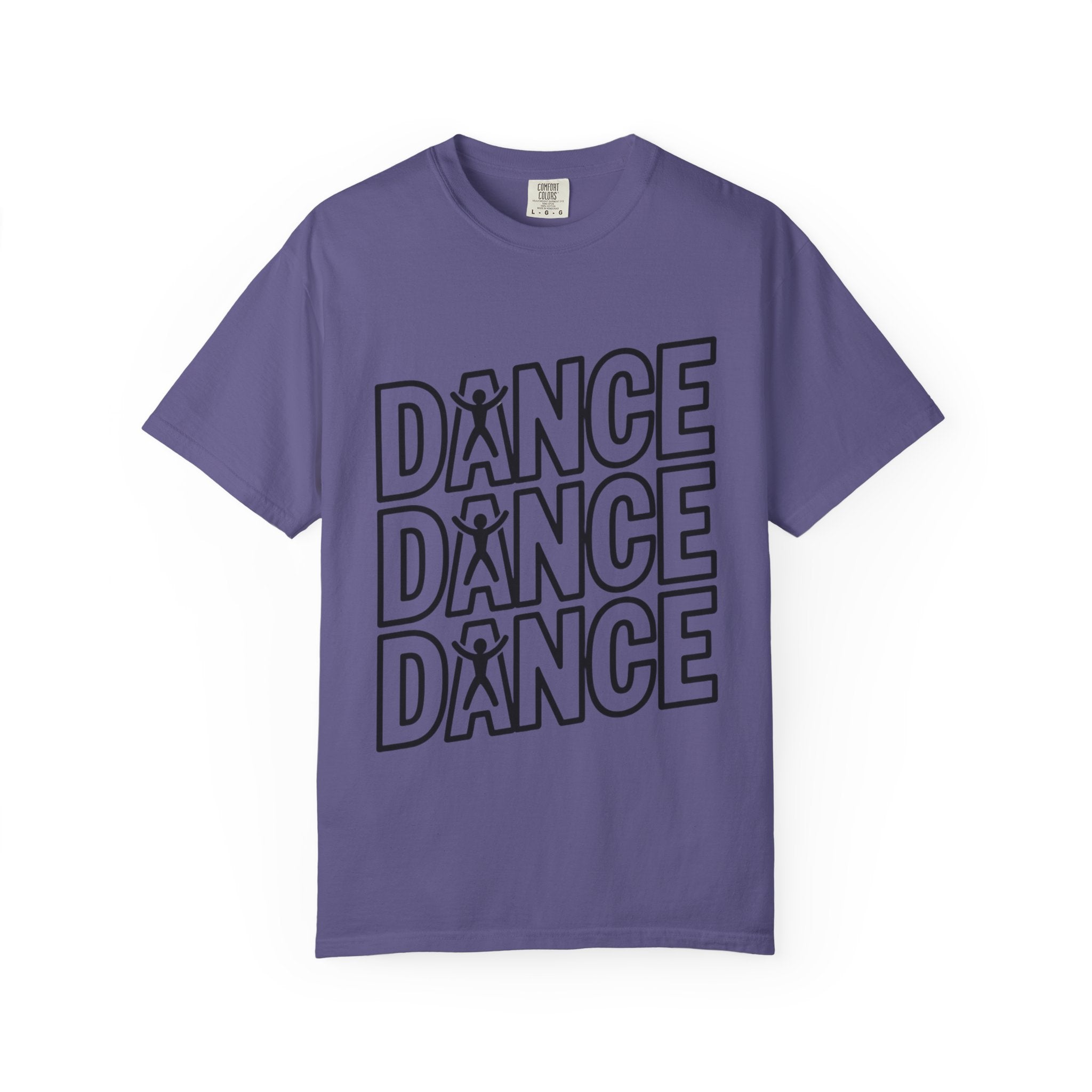 Dance Dance Dance Typography T-Shirt