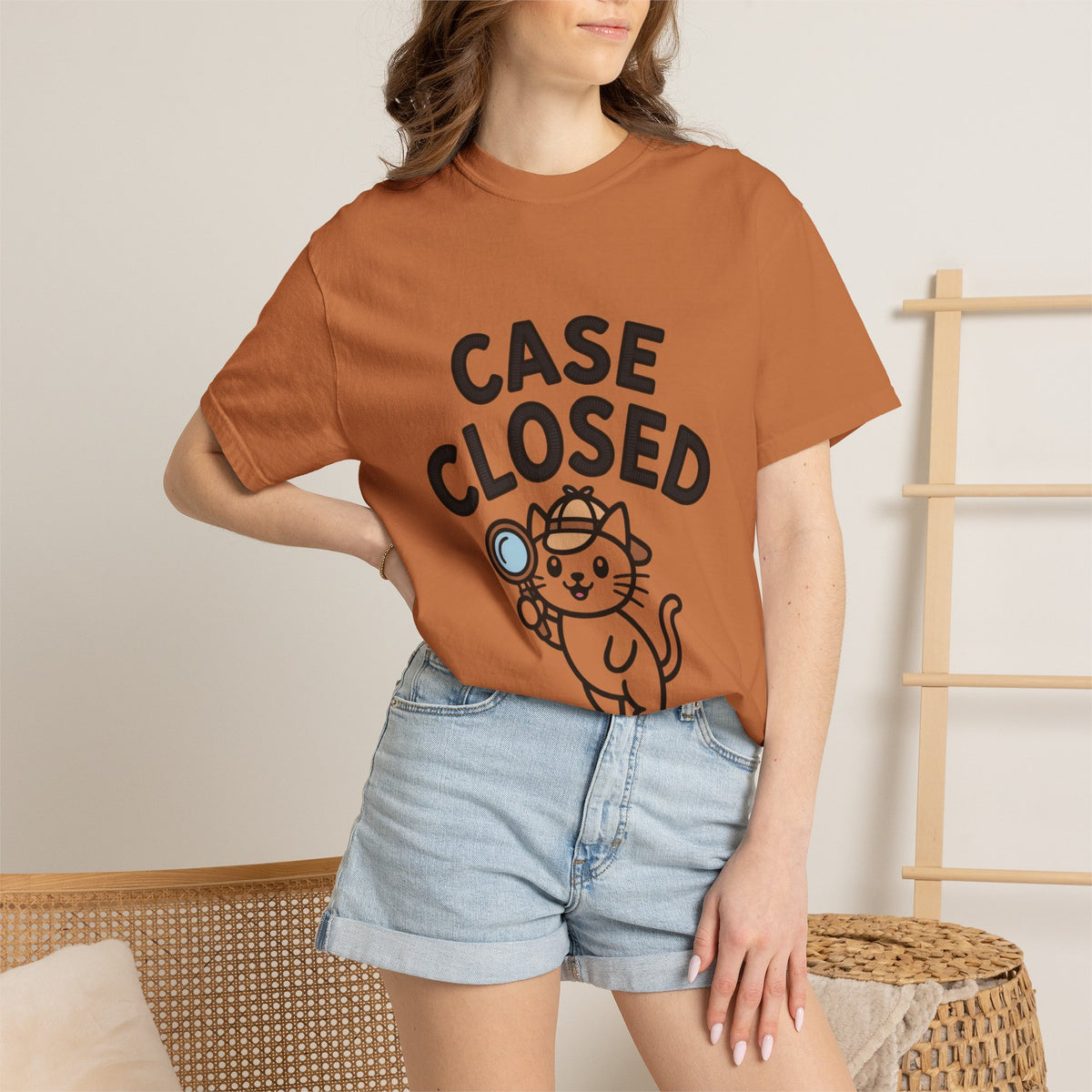 Case Closed Cat Detective T-Shirt