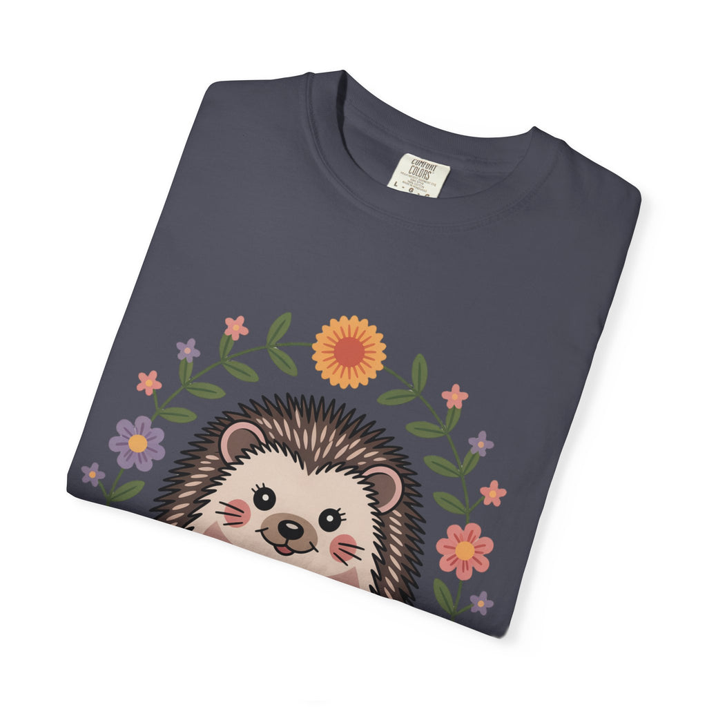Floral Hedgehog T-Shirt