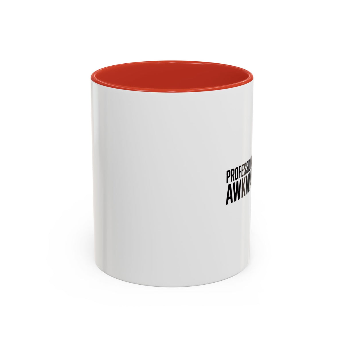 Professionally Awkward Mug, Funny Sarcastic Coffee Mug, Introvert Gift, Bold Typography Coworker Gift, Awkward Office Mug