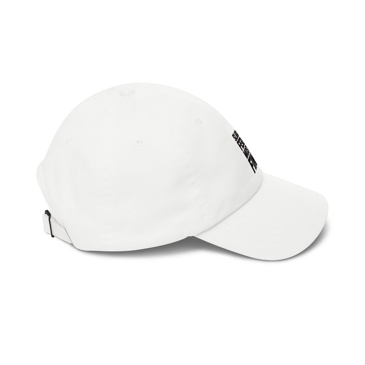Slightly Feral Mostly Fine Dad Hat, Funny Embroidered Dad Cap, Sarcastic Quote Hat, Minimalist Text Baseball Cap, Gift for Him