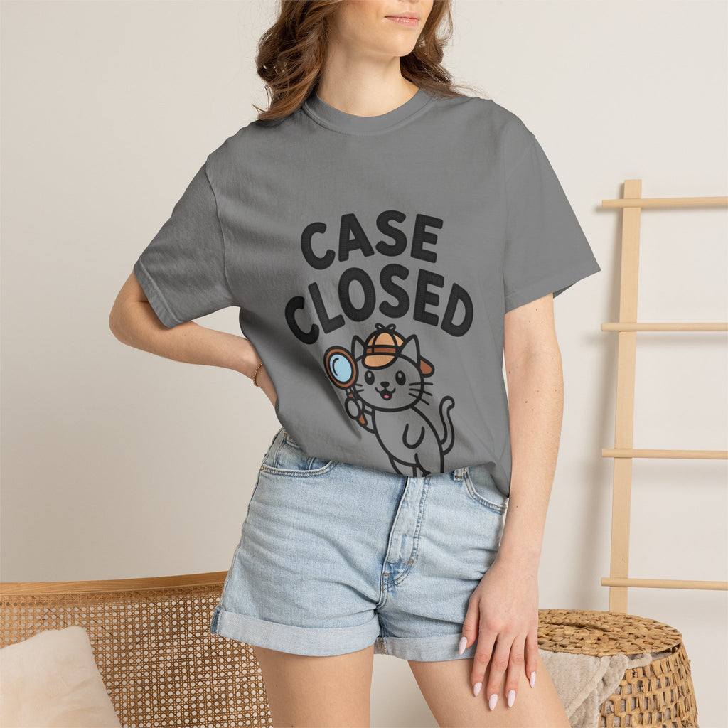 Case Closed Cat Detective T-Shirt