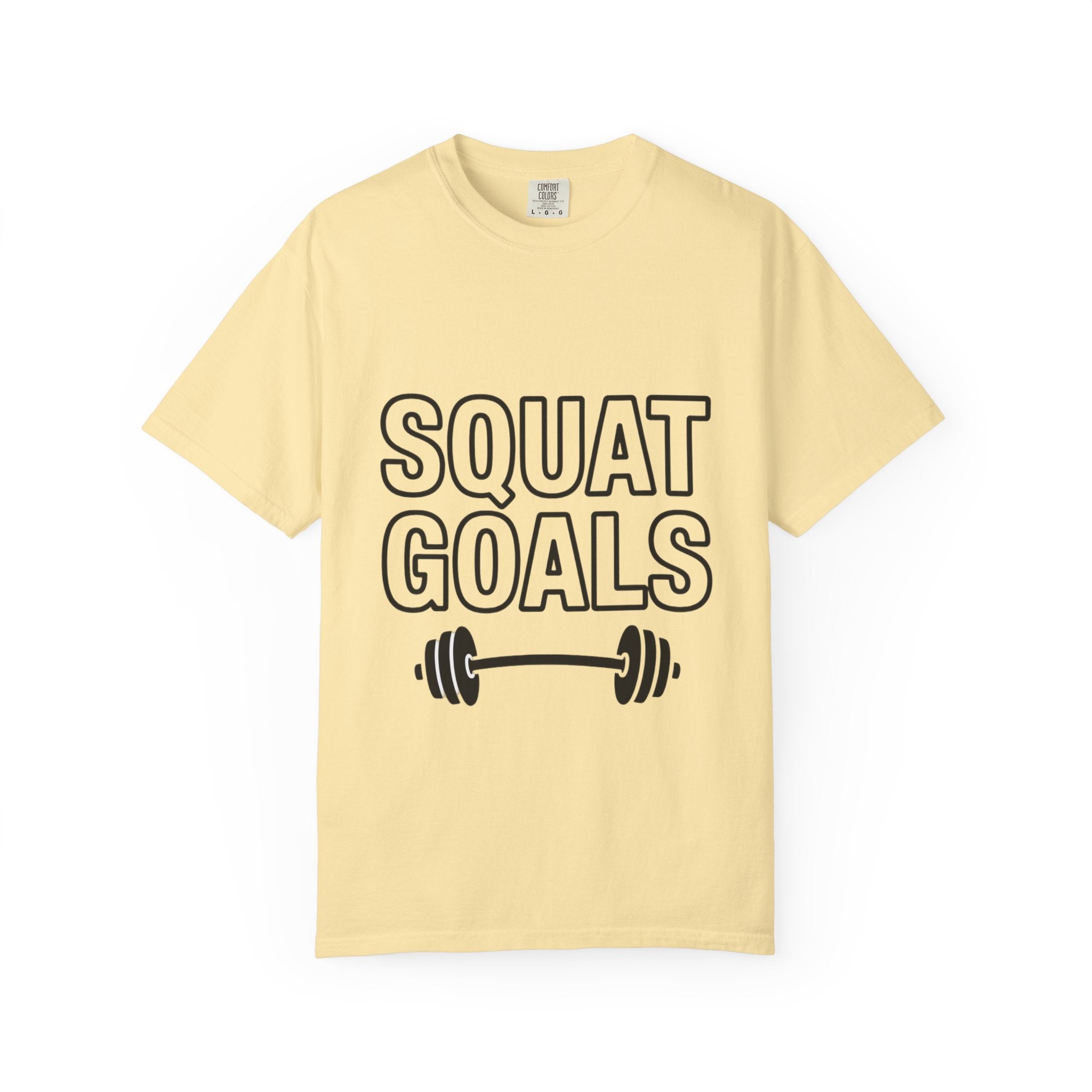 Squat Goals Shirt, Funny Gym T-Shirt, Barbell Workout Tee, Weightlifting Gift, Fitness Motivation Shirt, Squat Day Lover Gift