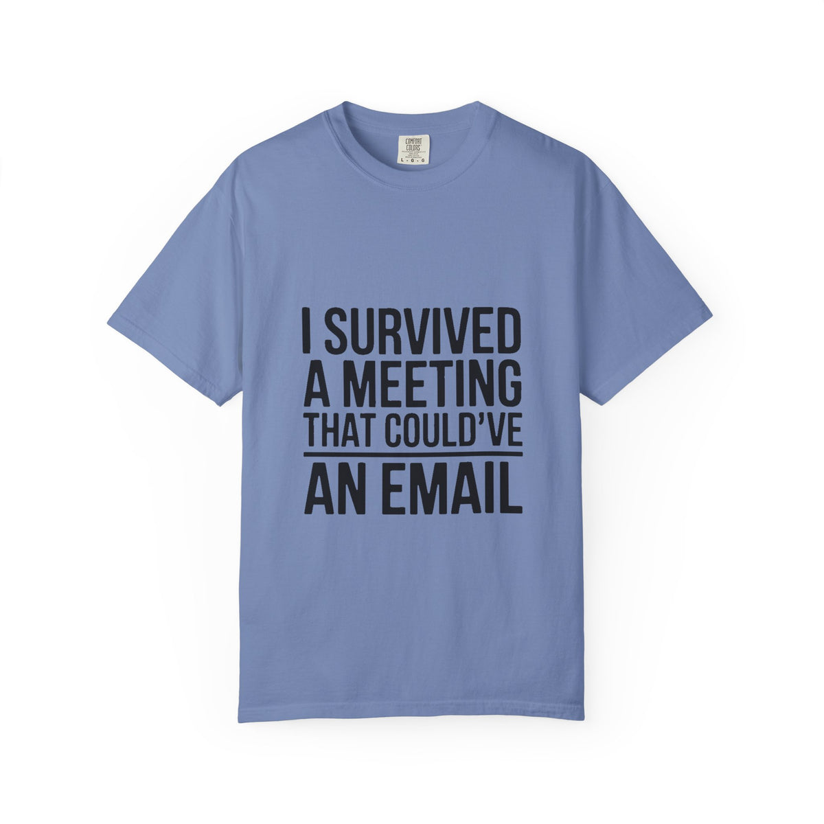 I Survived A Meeting That Could've Been An Email Shirt, Funny Office T-Shirt, Sarcastic Coworker Gift, Corporate Humor Tee