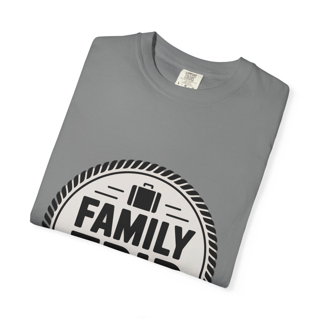 Coin Badge Family Trip T-Shirt