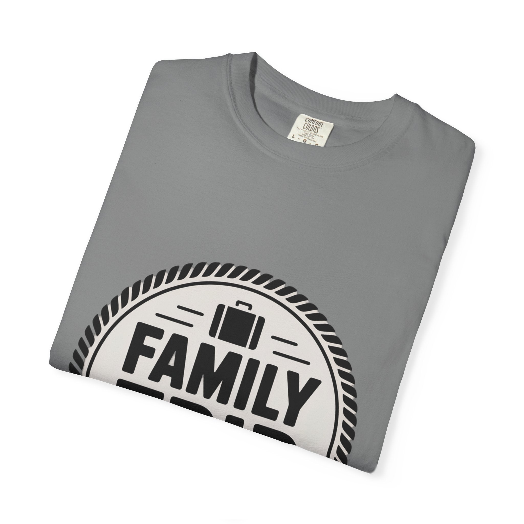 Coin Badge Family Trip T-Shirt