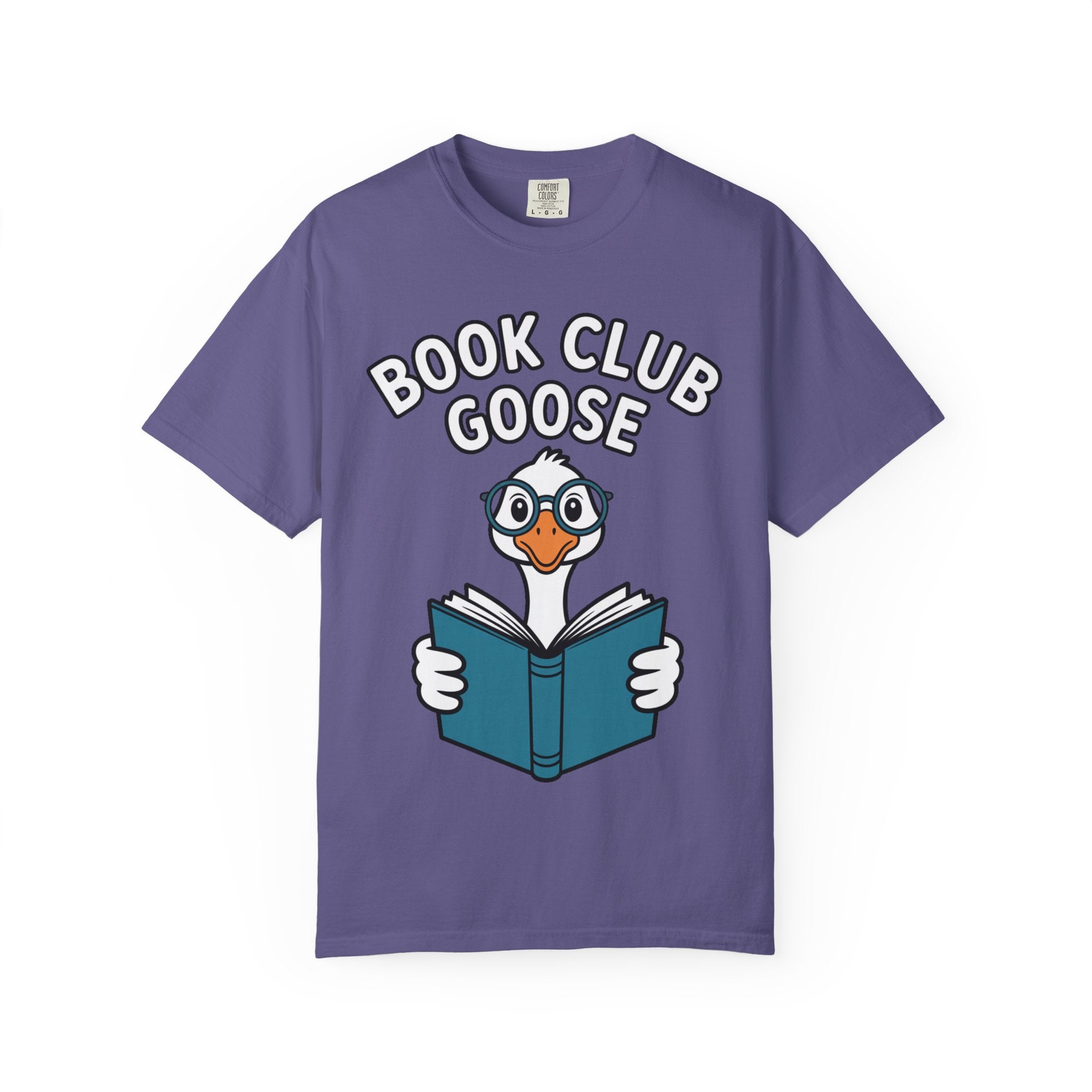 Book Club Goose Shirt, Funny Reading Goose T-Shirt, Bookworm Gift, Cute Bookish Goose Tee, Librarian Gift for Book Lovers
