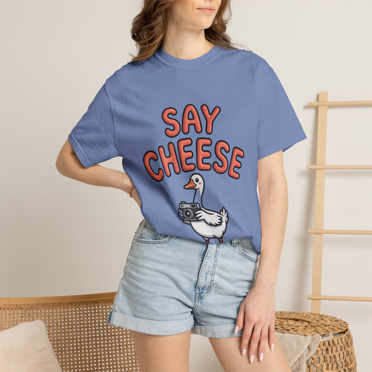 Say Cheese Goose T-Shirt