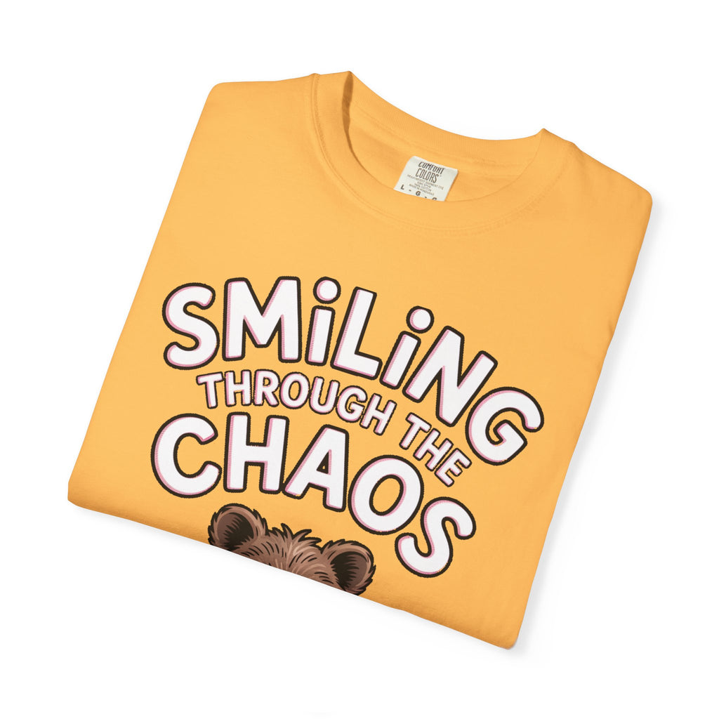 Smiling Through The Chaos Quokka Shirt, Funny Quokka T-Shirt, Cute Smiling Animal Tee, Positive Vibes Shirt, Quokka Lover Gift