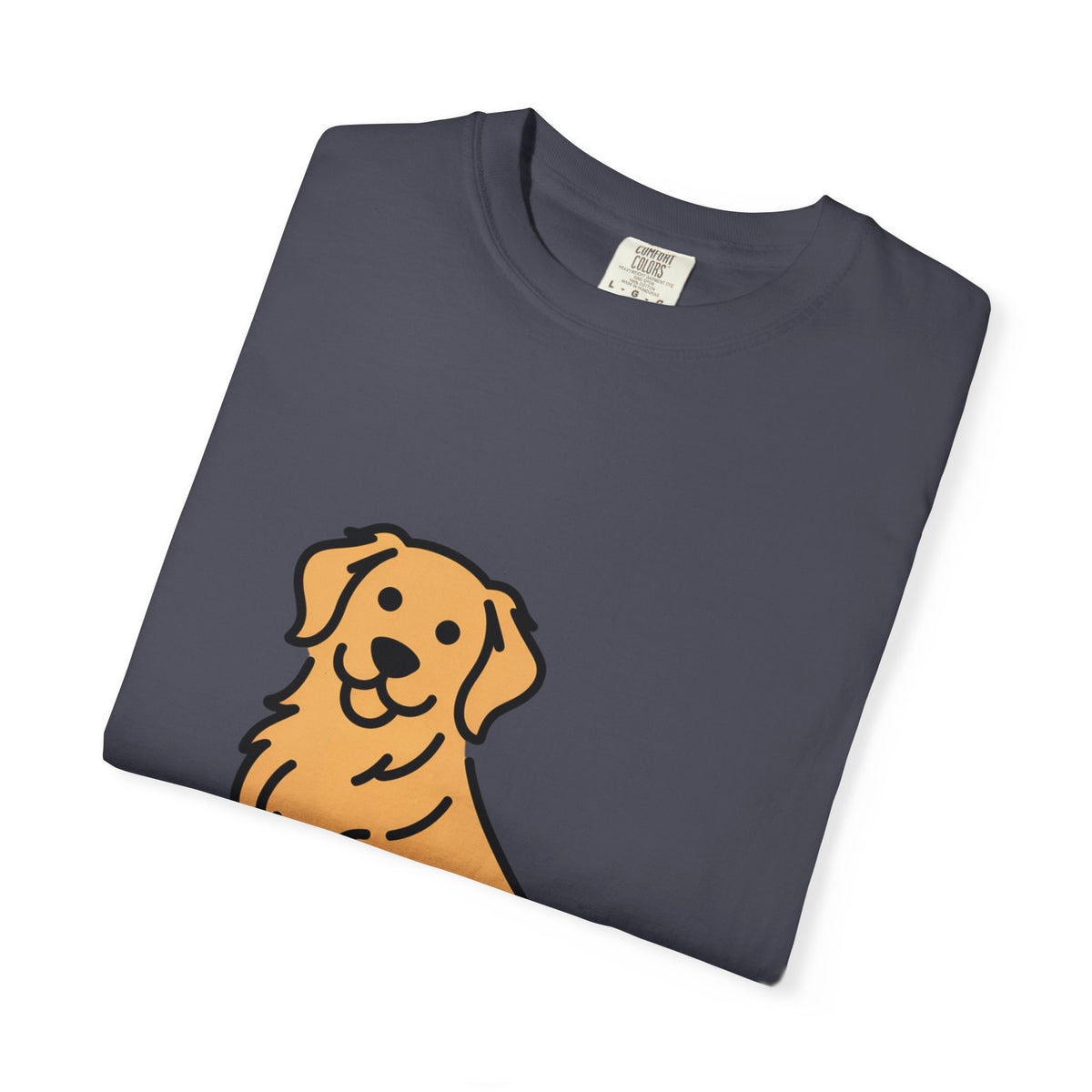 Golden Retriever Shirt, Minimalist Dog Silhouette T-Shirt, Cute Line Art Dog Lover Gift, Retriever Mom Dad Tee