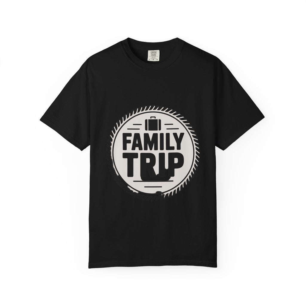 Coin Badge Family Trip T-Shirt