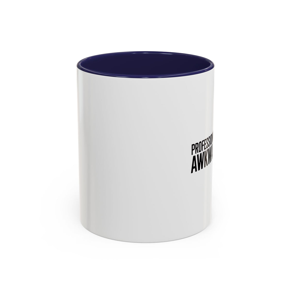 Professionally Awkward Mug, Funny Sarcastic Coffee Mug, Introvert Gift, Bold Typography Coworker Gift, Awkward Office Mug