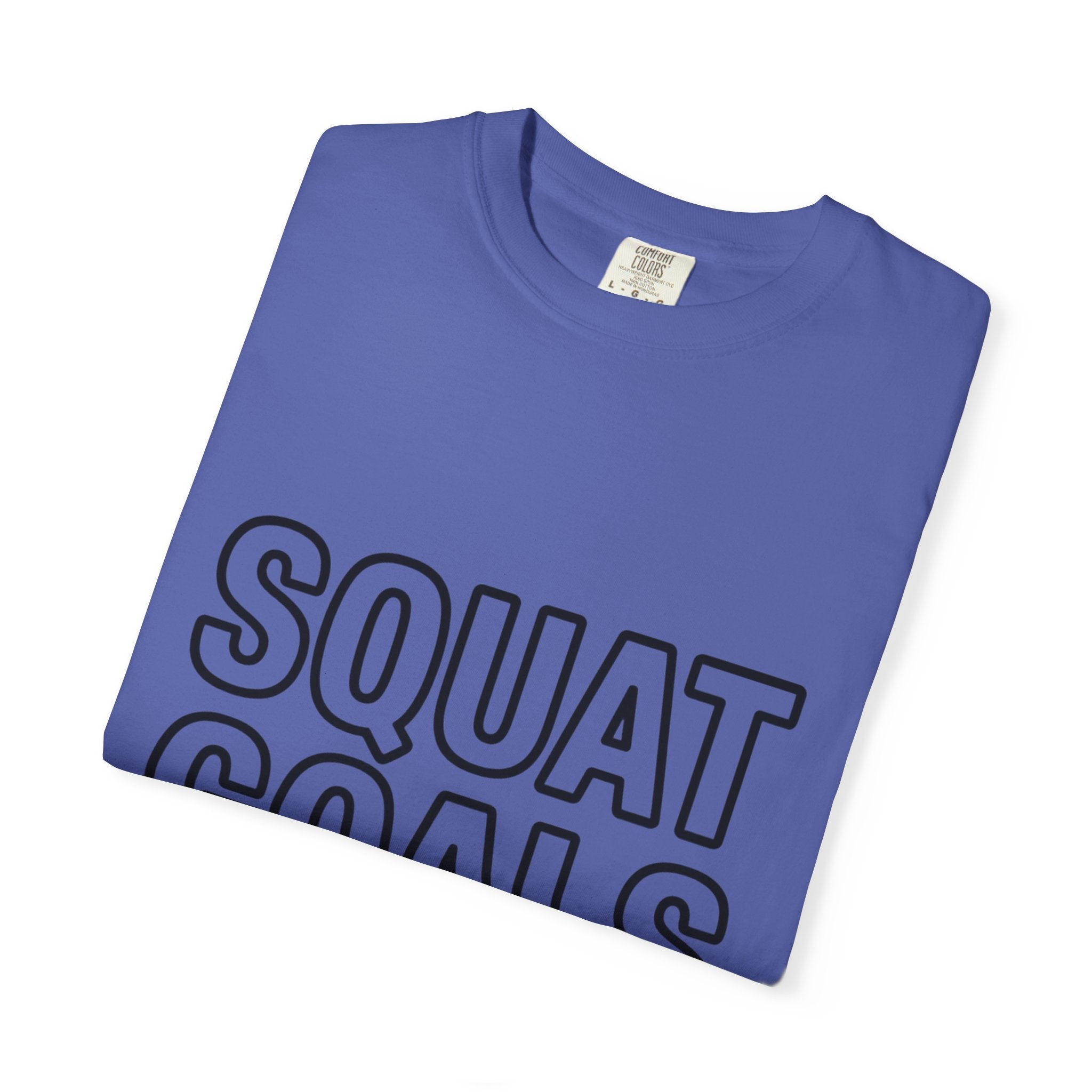 Squat Goals Shirt, Funny Gym T-Shirt, Barbell Workout Tee, Weightlifting Gift, Fitness Motivation Shirt, Squat Day Lover Gift