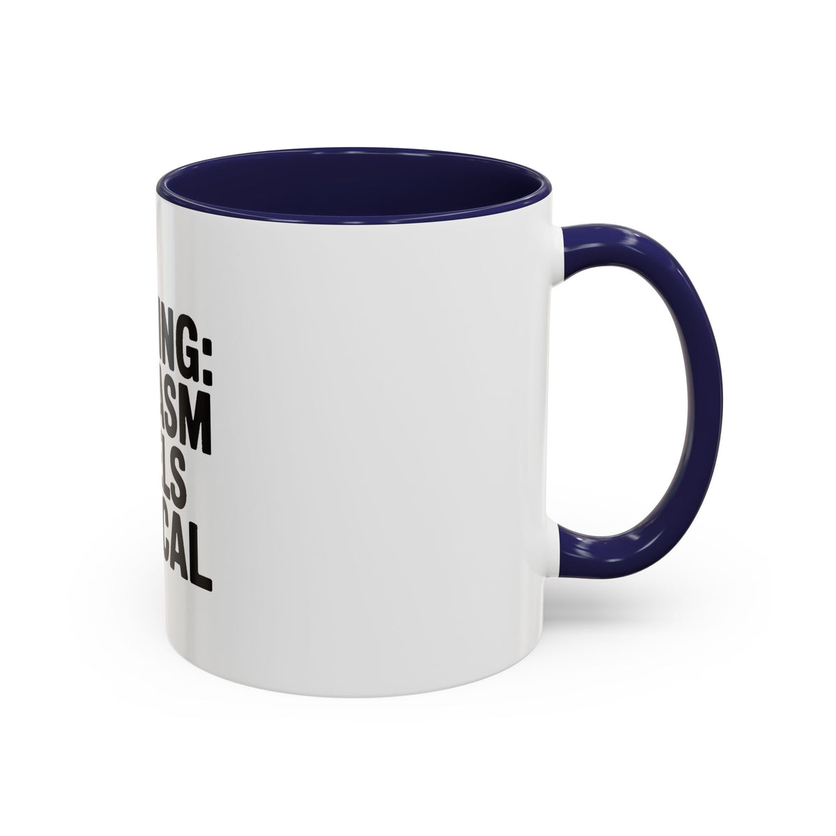 Warning Sarcasm Levels Critical Mug, Funny Sarcastic Coffee Mug, Sarcasm Quote Cup, Coworker Gift, Funny Office Mug
