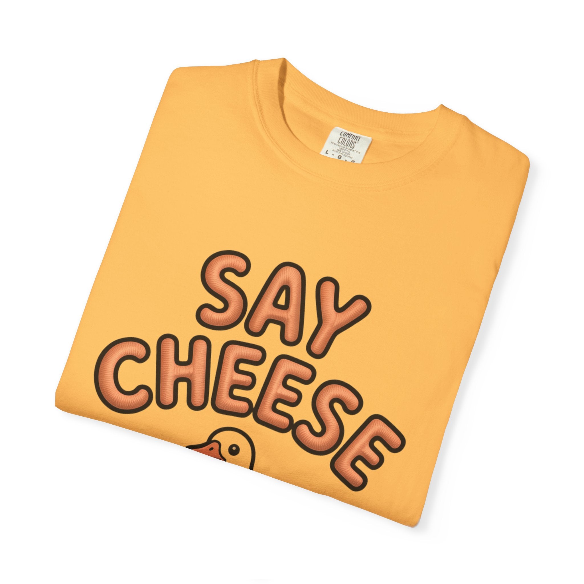 Say Cheese Goose Shirt, Funny Camera Goose T-Shirt, Cute Cartoon Goose Lover Gift, Photography Shirt for Photographer