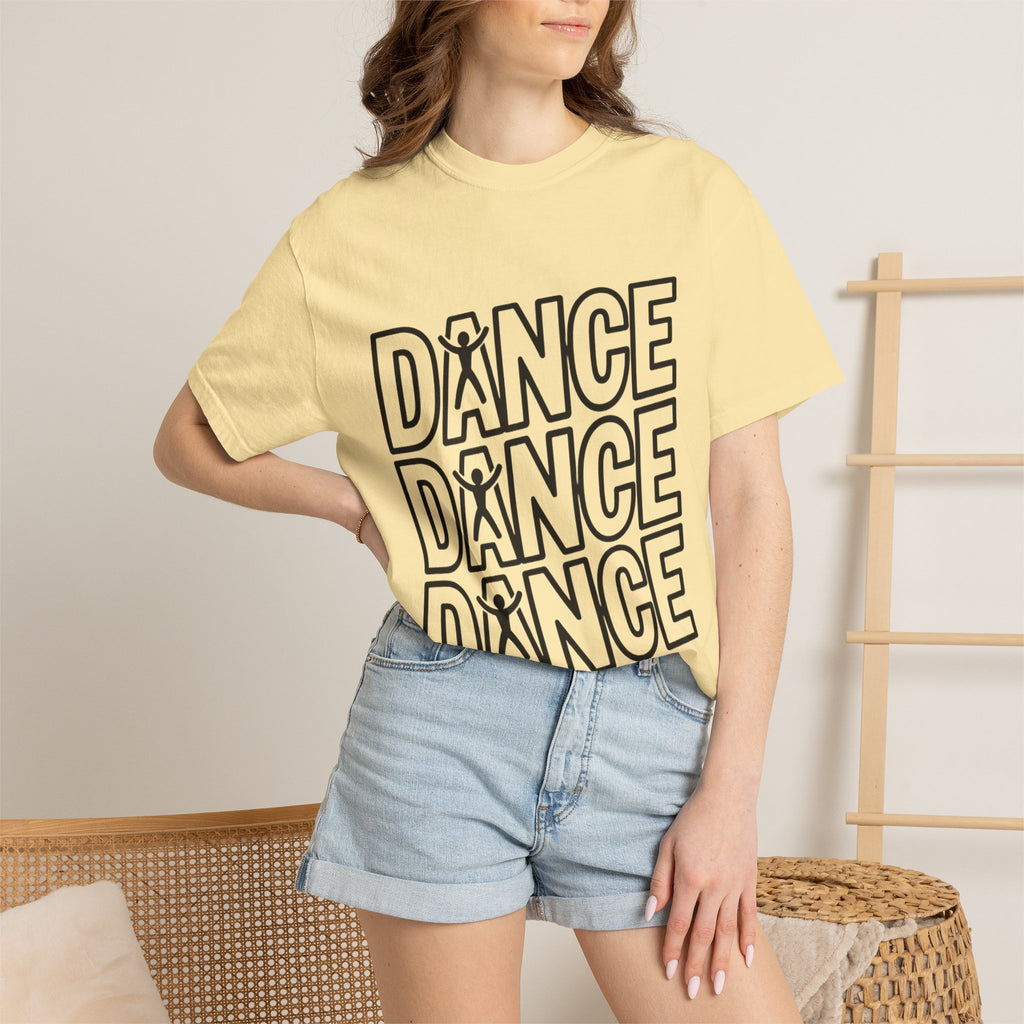 Dance Dance Dance Typography T-Shirt