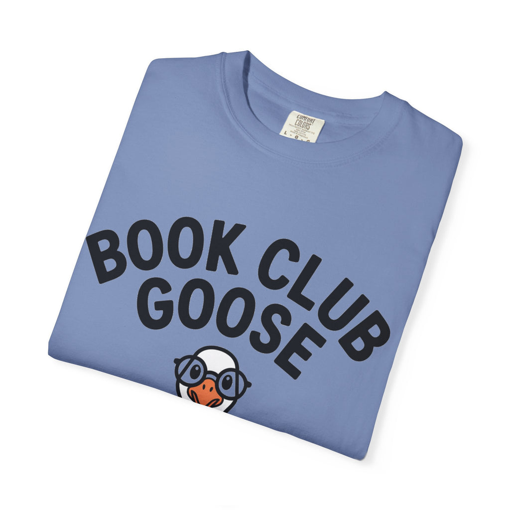 Book Club Goose Shirt, Funny Reading Goose T-Shirt, Bookworm Gift, Cute Bookish Bird Tee, Librarian Gift Shirt
