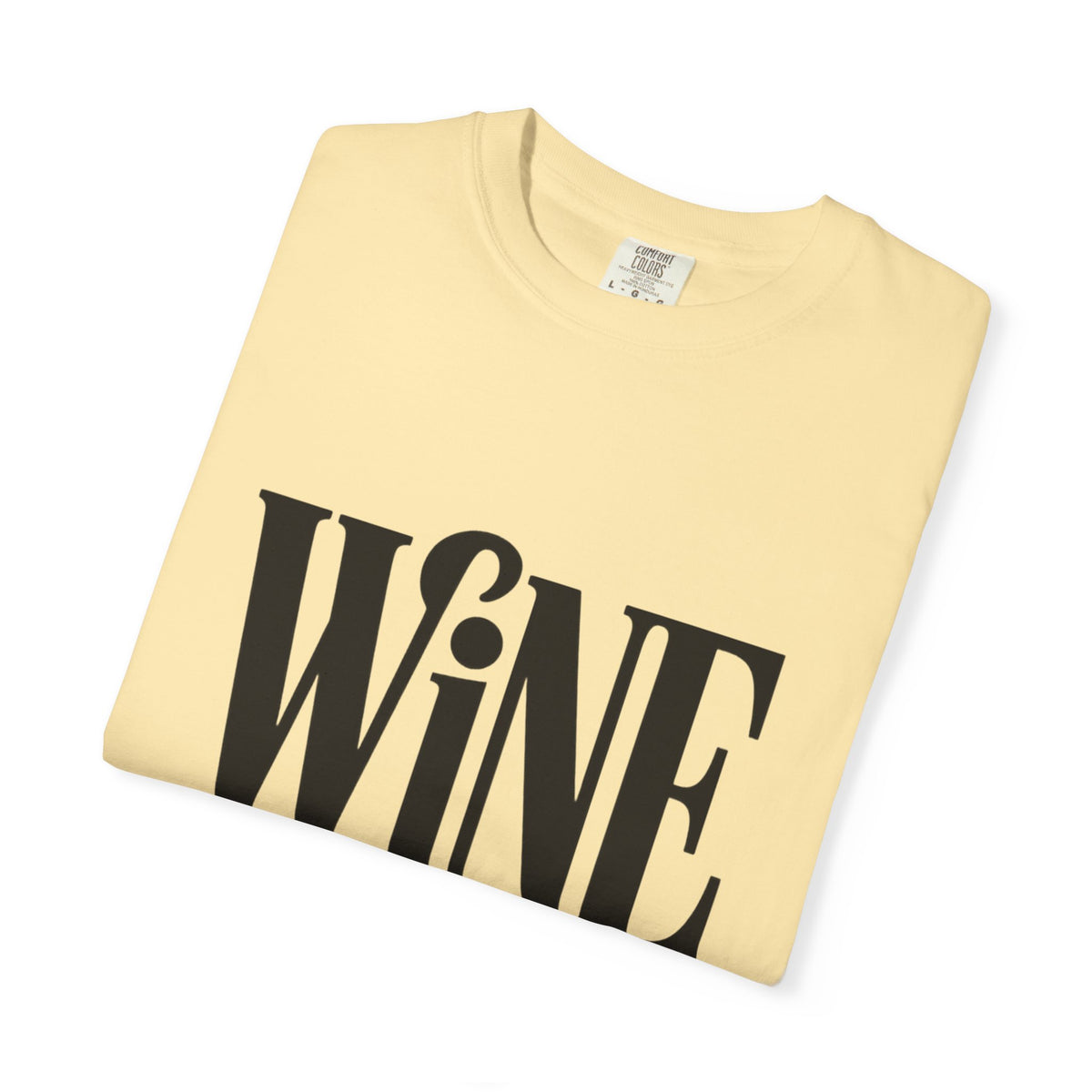 Wine O'Clock Shirt, Funny Wine Lover T-Shirt, Bold Typography Wine Glass Tee, Cute Gift for Wine Drinker