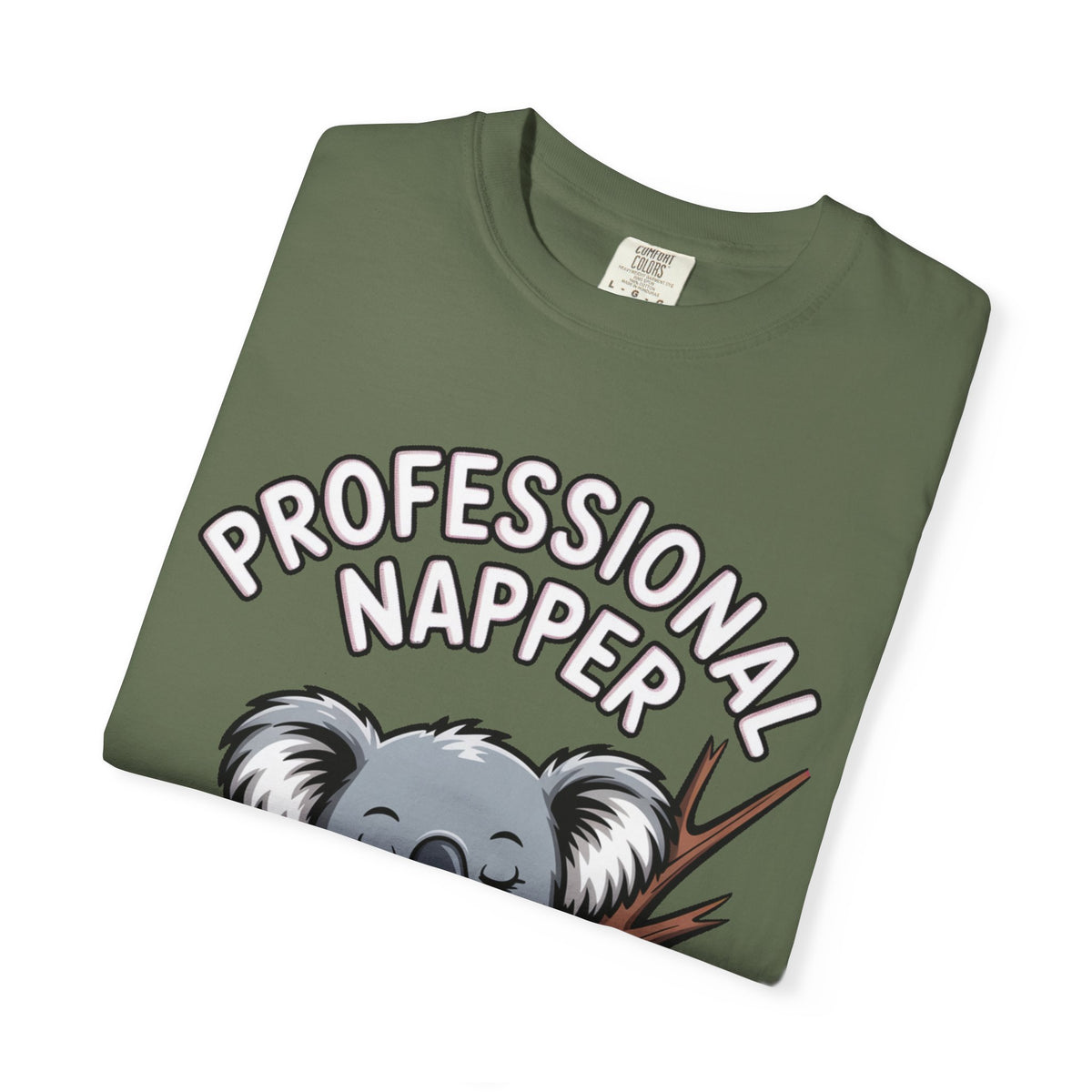 Professional Napper Koala Shirt, Funny Koala T-Shirt, Cute Sleepy Animal Tee, Nap Lover Gift, Cozy Koala Graphic Tee