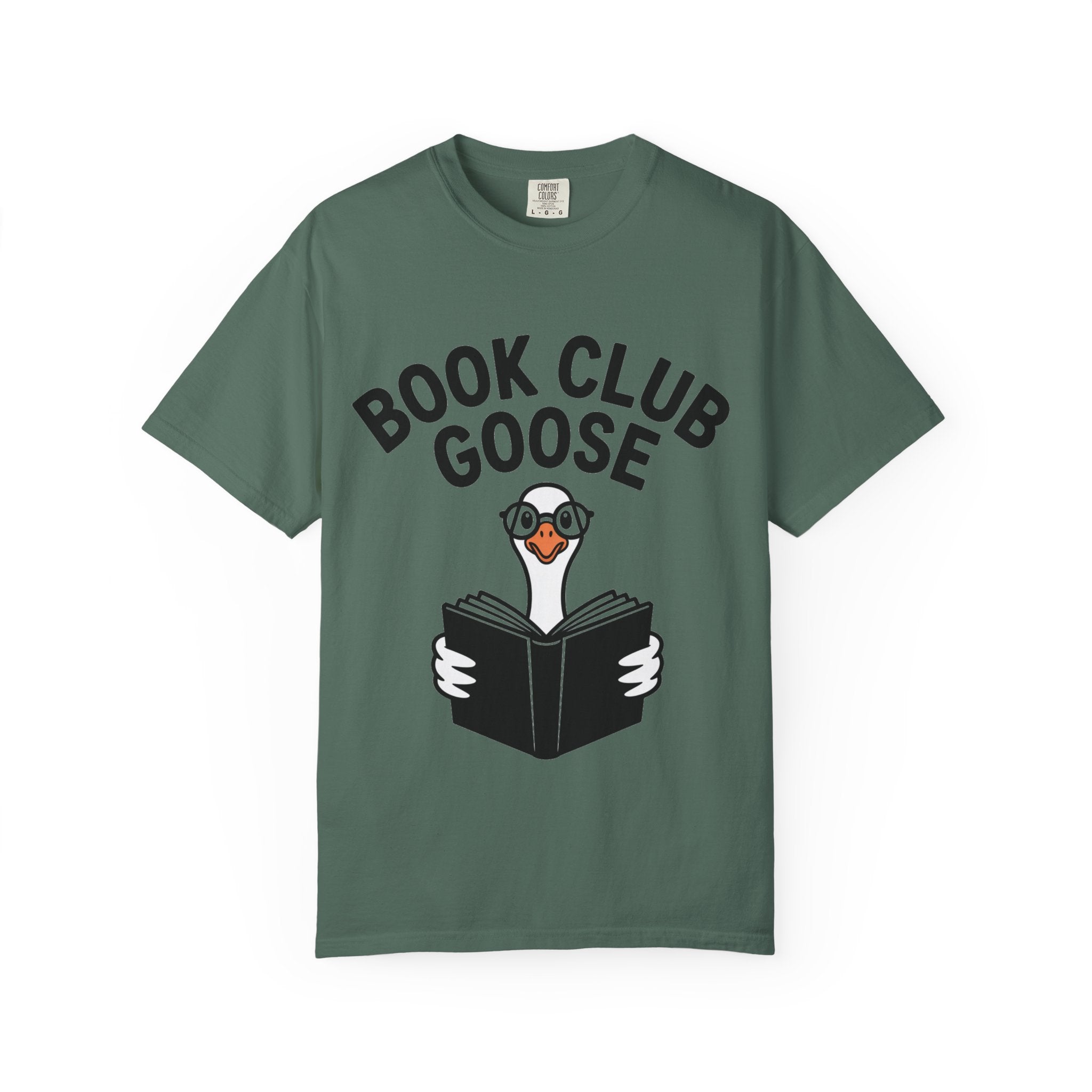 Book Club Goose Shirt, Funny Reading Goose T-Shirt, Bookworm Gift, Cute Bookish Bird Tee, Librarian Gift Shirt