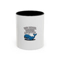 Whale Big Mood Mug, Funny Snack Lover Coffee Mug, Cute Whale Ceramic Mug, Big Appetite Gift, Foodie Coffee Cup
