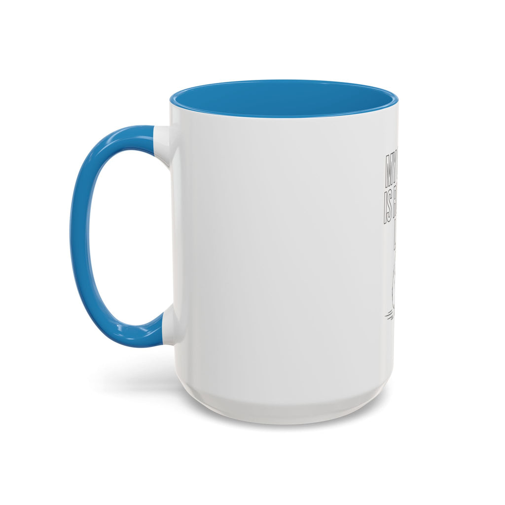 Coffee Mug — "My Cardio Is Running Late" Lazy Sloth Funny Gift