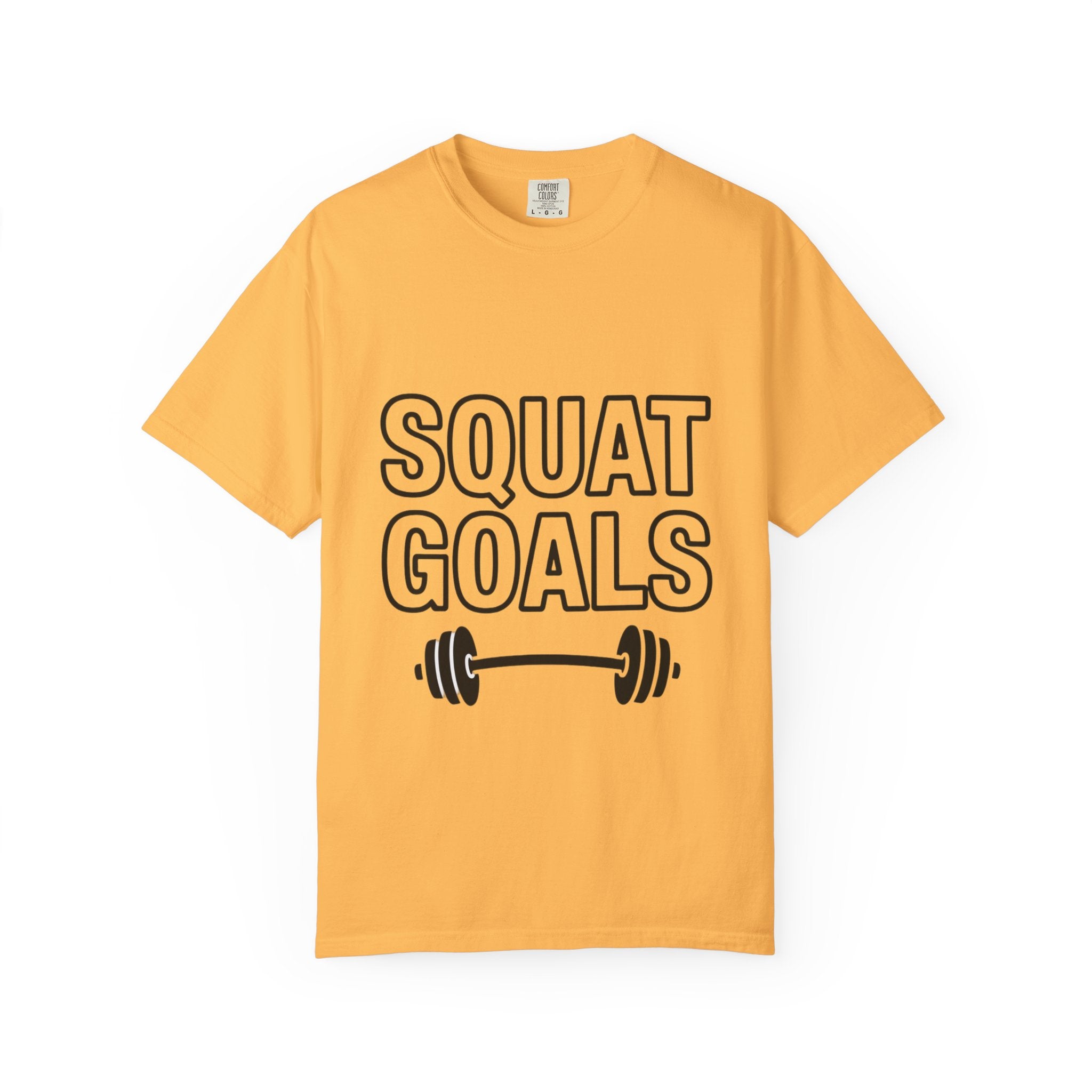 Squat Goals Shirt, Funny Gym T-Shirt, Barbell Workout Tee, Weightlifting Gift, Fitness Motivation Shirt, Squat Day Lover Gift