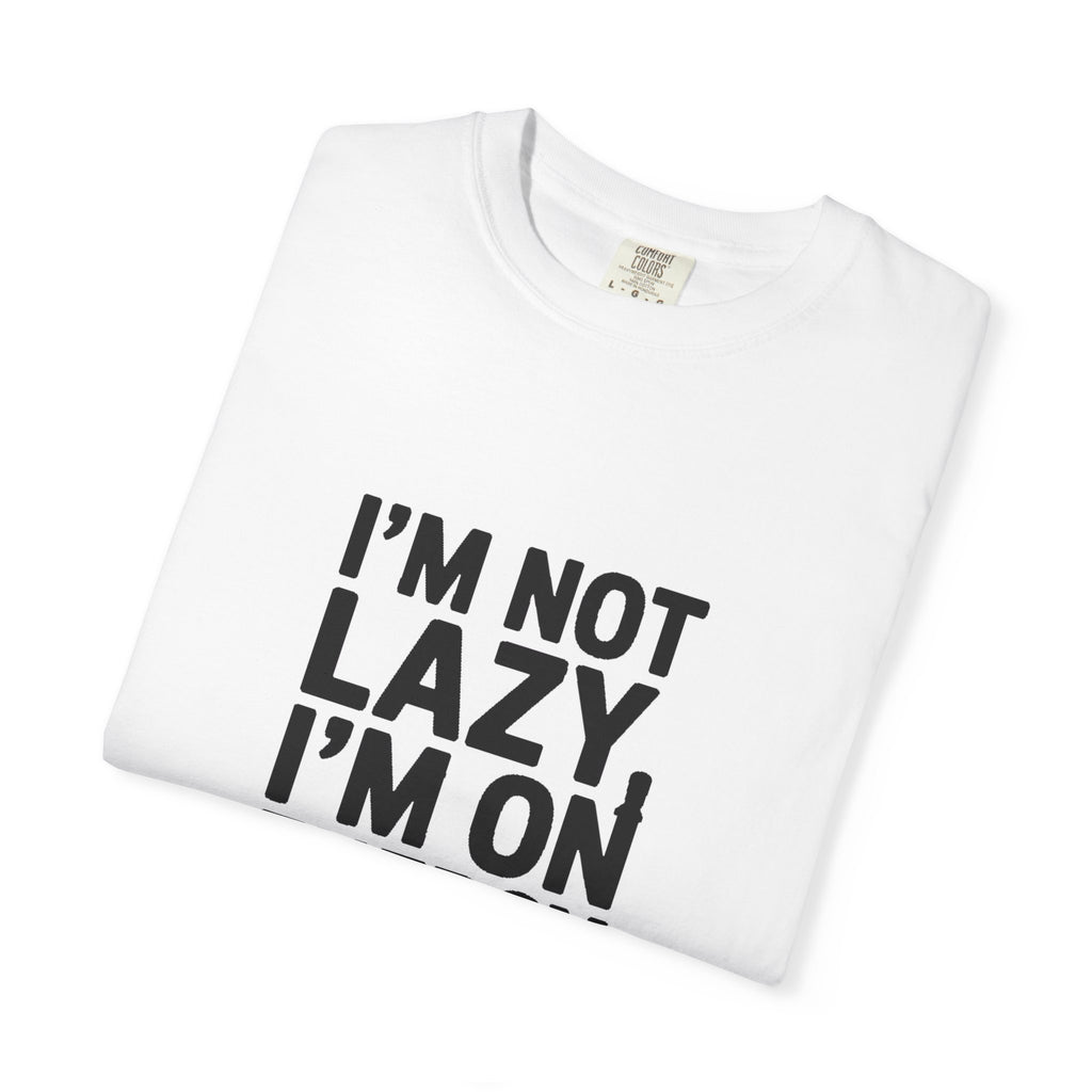 I'm Not Lazy I'm On Energy Saving Mode Shirt, Funny Sarcastic T-Shirt, Lazy Day Tee, Gift for Introvert
