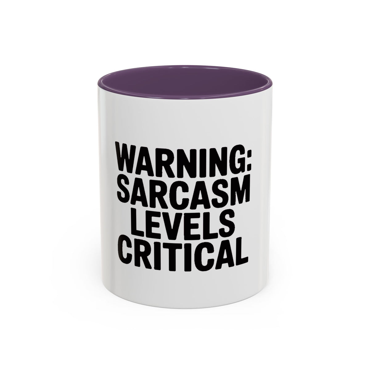 Warning Sarcasm Levels Critical Mug, Funny Sarcastic Coffee Mug, Sarcasm Quote Cup, Coworker Gift, Funny Office Mug
