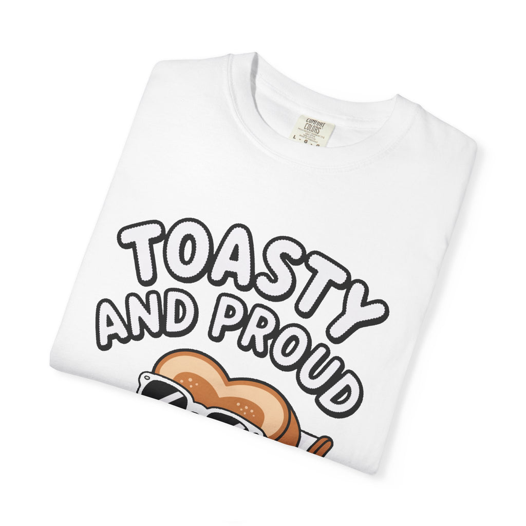 Toasty And Proud Bread Shirt, Funny Toast Sunglasses T-Shirt, Cute Beach Chair Bread Tee, Summer Vacation Gift