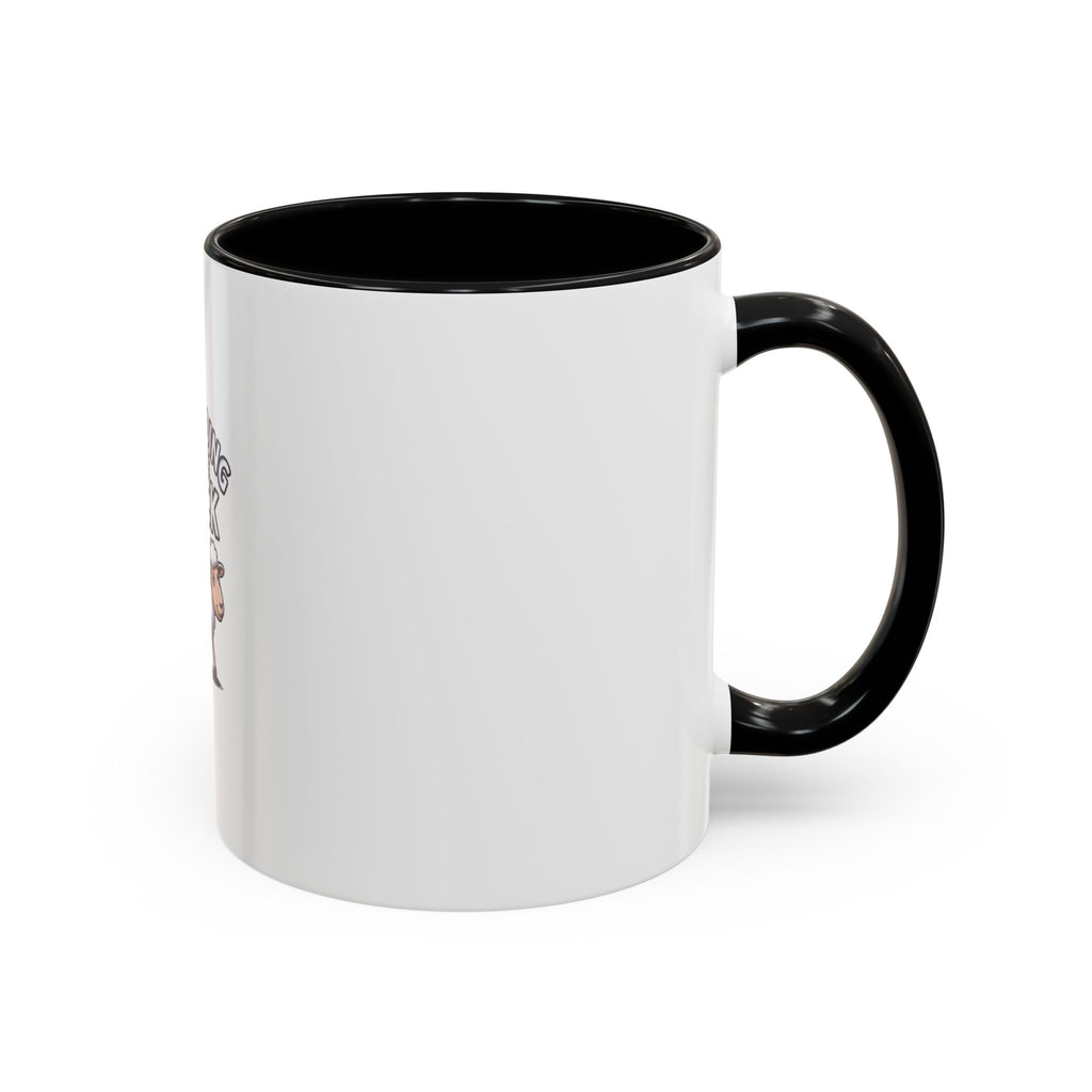 Funny Sheep Mug, Going With The Flock Coffee Mug, Cute Cartoon Sheep Gift, Sarcastic Farm Animal Mug, Funny Coworker Gift Cup