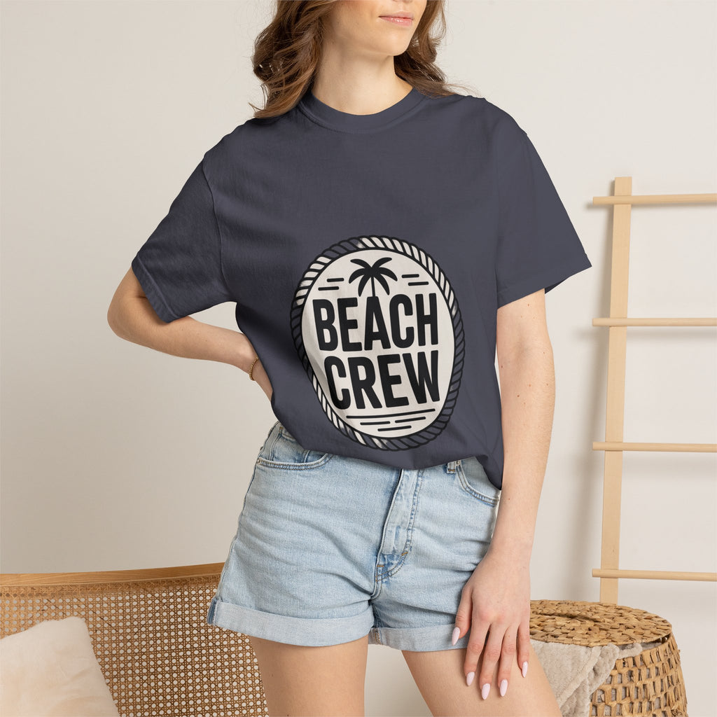 Coin Badge Beach Crew T-Shirt