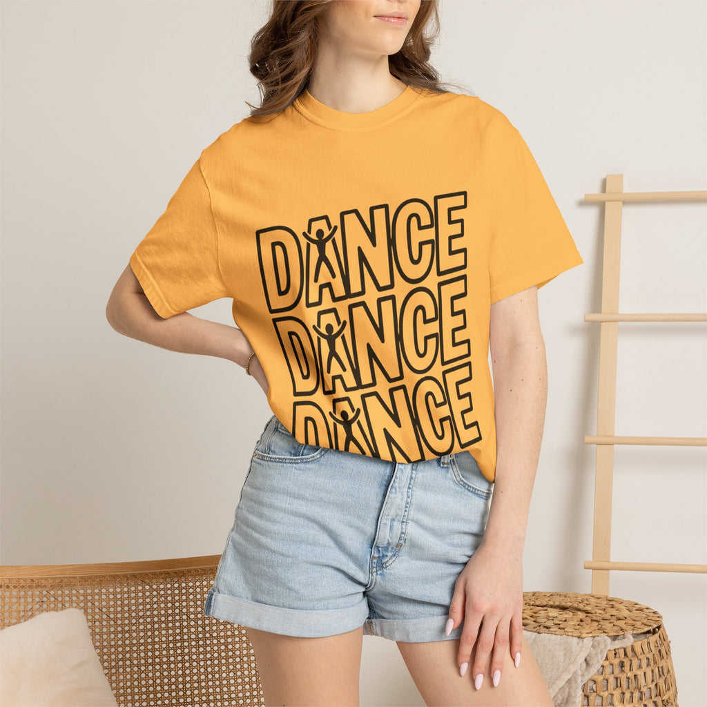 Dance Dance Dance Typography T-Shirt