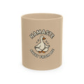 Namaste Away From Me Ceramic Mug — Funny Yoga Duck Coffee Cup