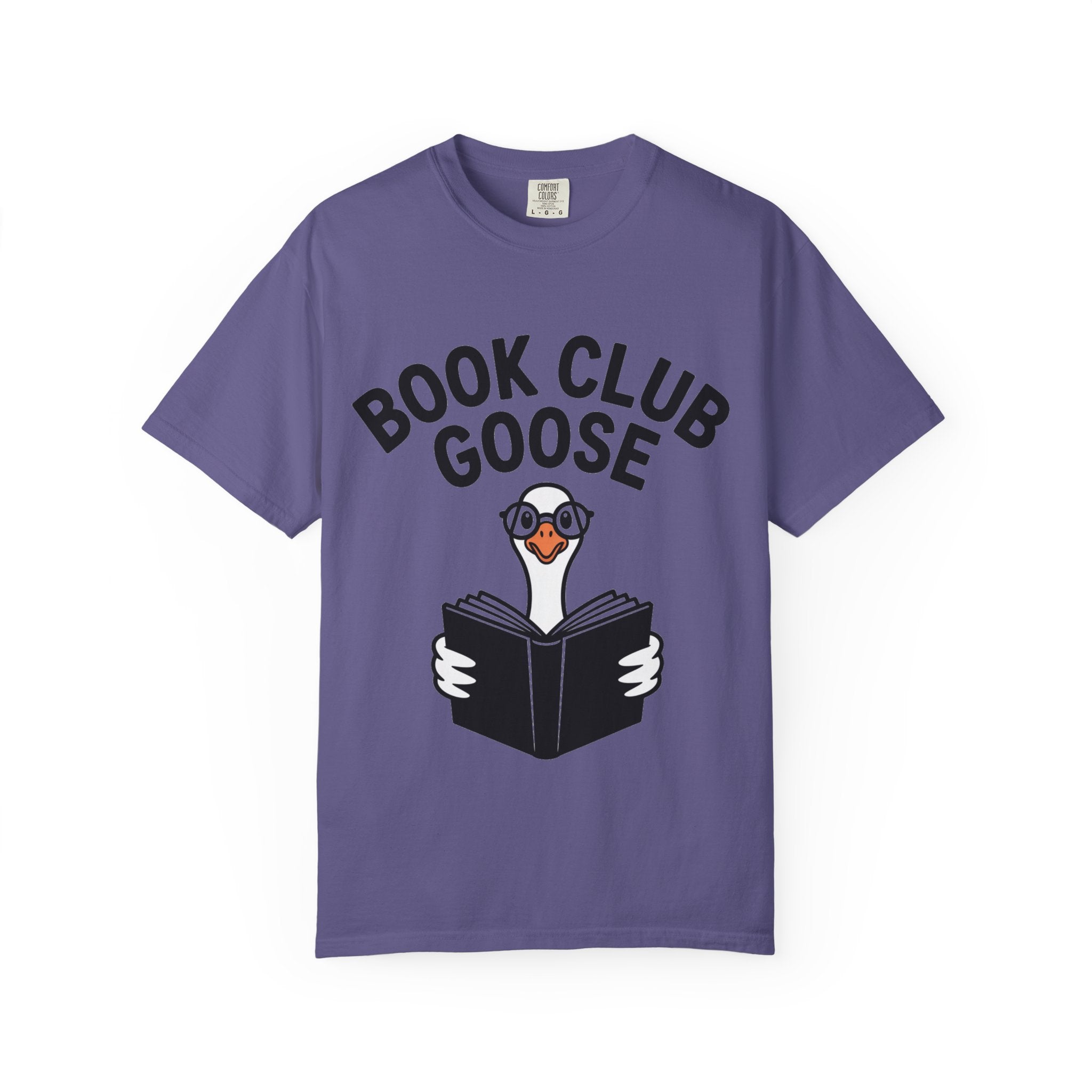 Book Club Goose Shirt, Funny Reading Goose T-Shirt, Bookworm Gift, Cute Bookish Bird Tee, Librarian Gift Shirt