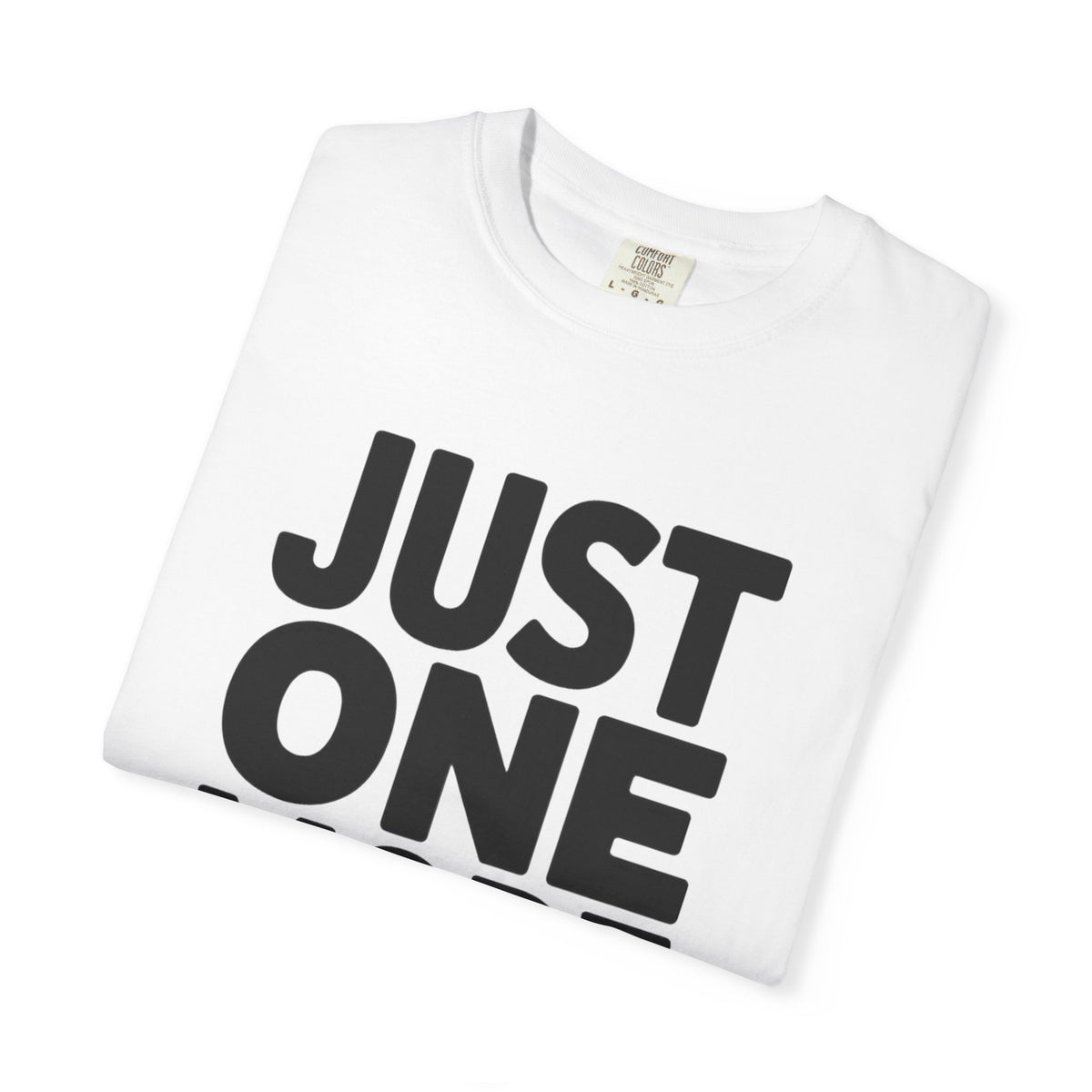 Just One More Chapter Shirt, Funny Book Lover T-Shirt, Bookworm Gift, Reading Addict Tee, Minimalist Typography Bookish Shirt