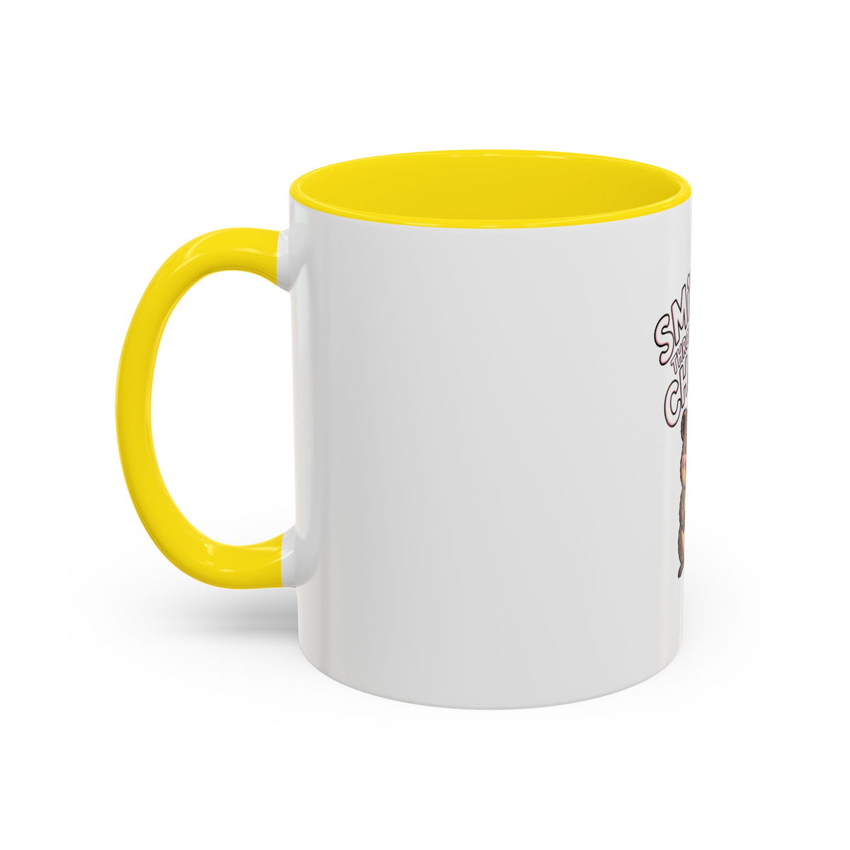 Smiling Through The Chaos Quokka Mug, Funny Cute Quokka Coffee Cup, Positive Vibes Mug, Chaotic Mom Life Gift, Cute Animal Lover Mug