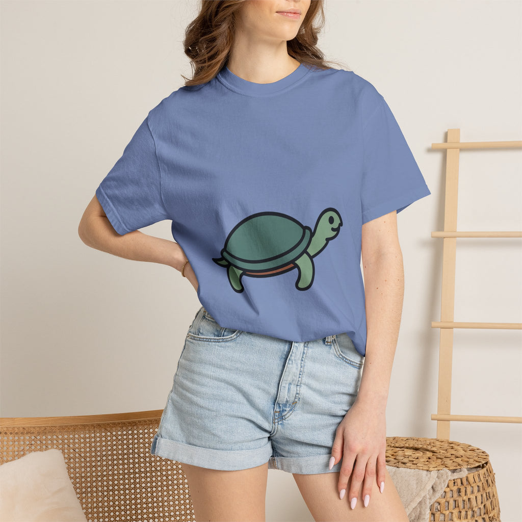 Line Art Turtle T-Shirt
